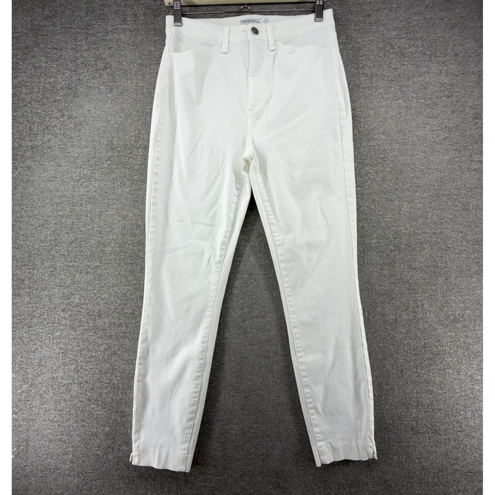 Peter Millar Golf Pants Women Size 6 White Straight Leg